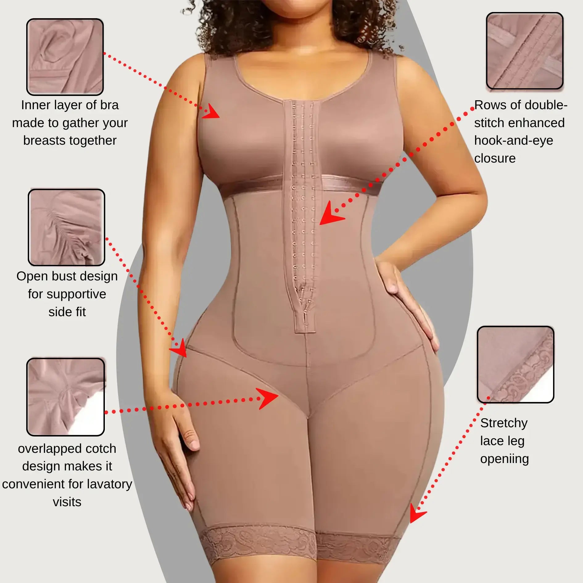 SculptPro™ Colombian Faja – Triple-Layer Compression for Instant Curves